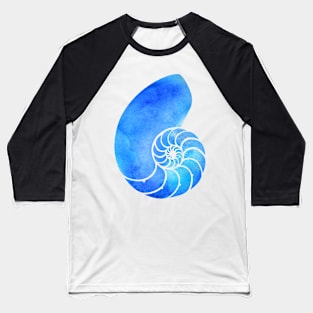 Blue Nautilus Baseball T-Shirt